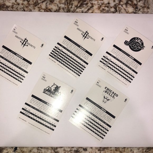 5 NBA Trading cards 2013-2014 - Picture 2 of 4